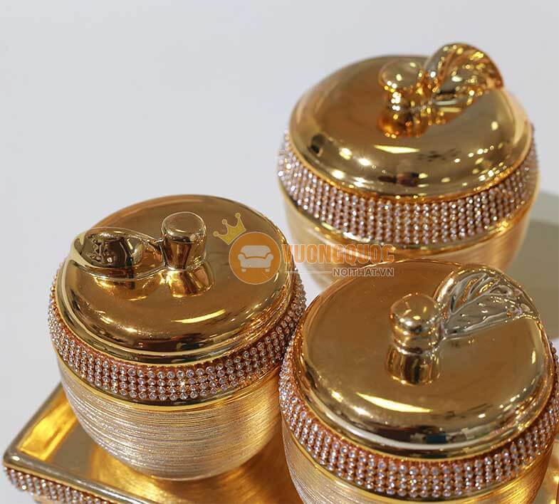 Hộp đựng kẹo candy jar trang trí DG678-4